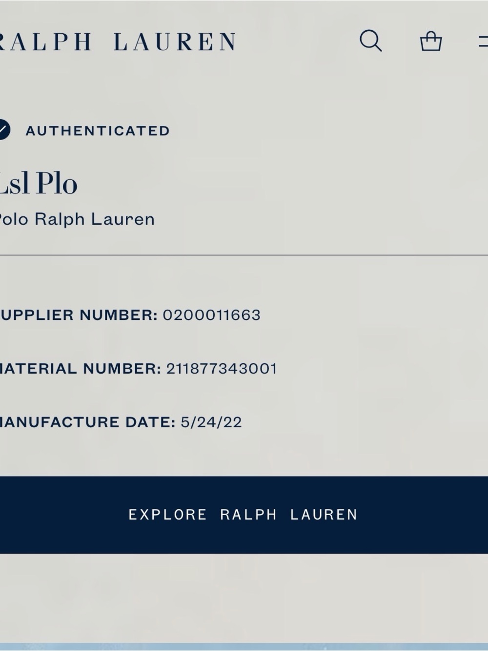 Ralph Lauren Cream Crewneck Sweater with Polo Bear and Horse Motif - Picture 4 of 4